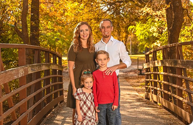 Scott Dupre family outdoor